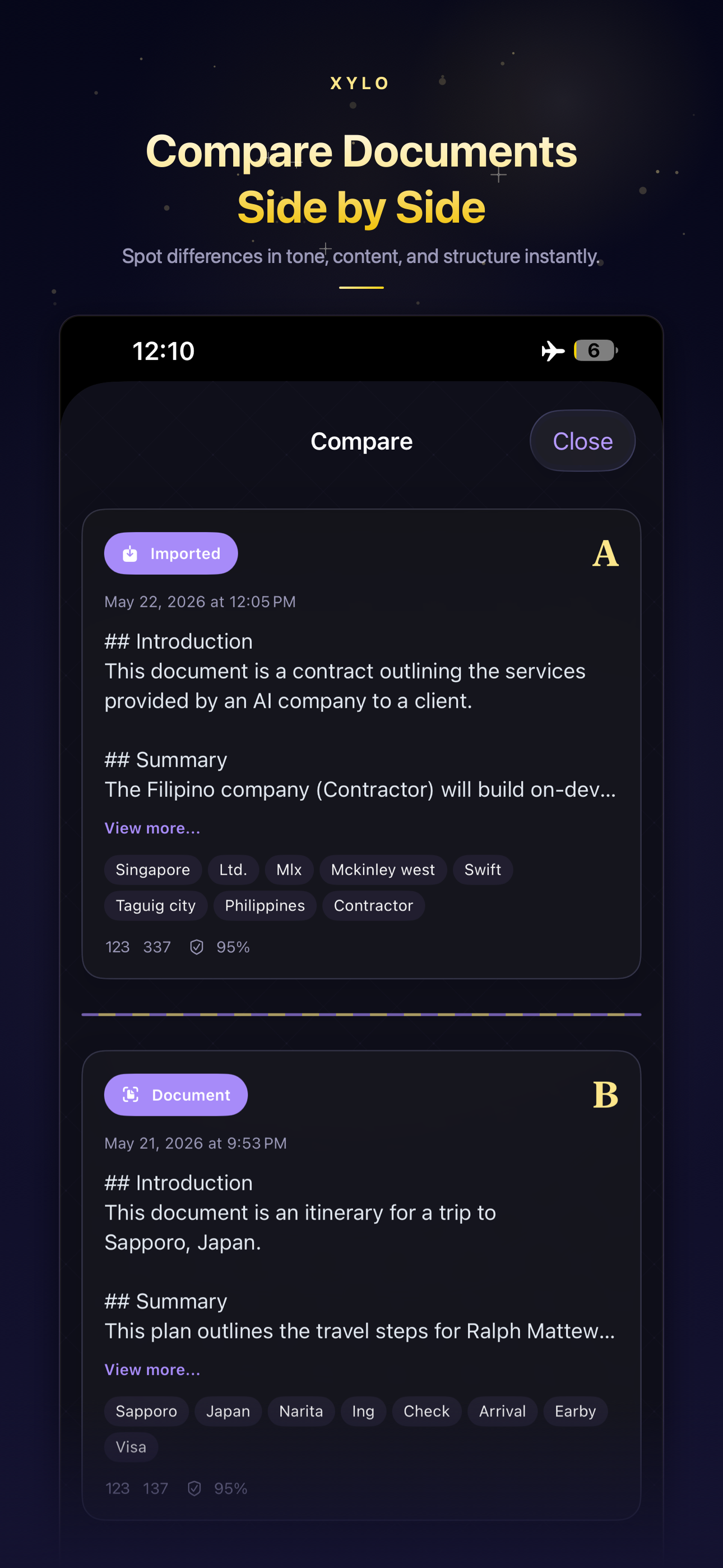 Document Comparison